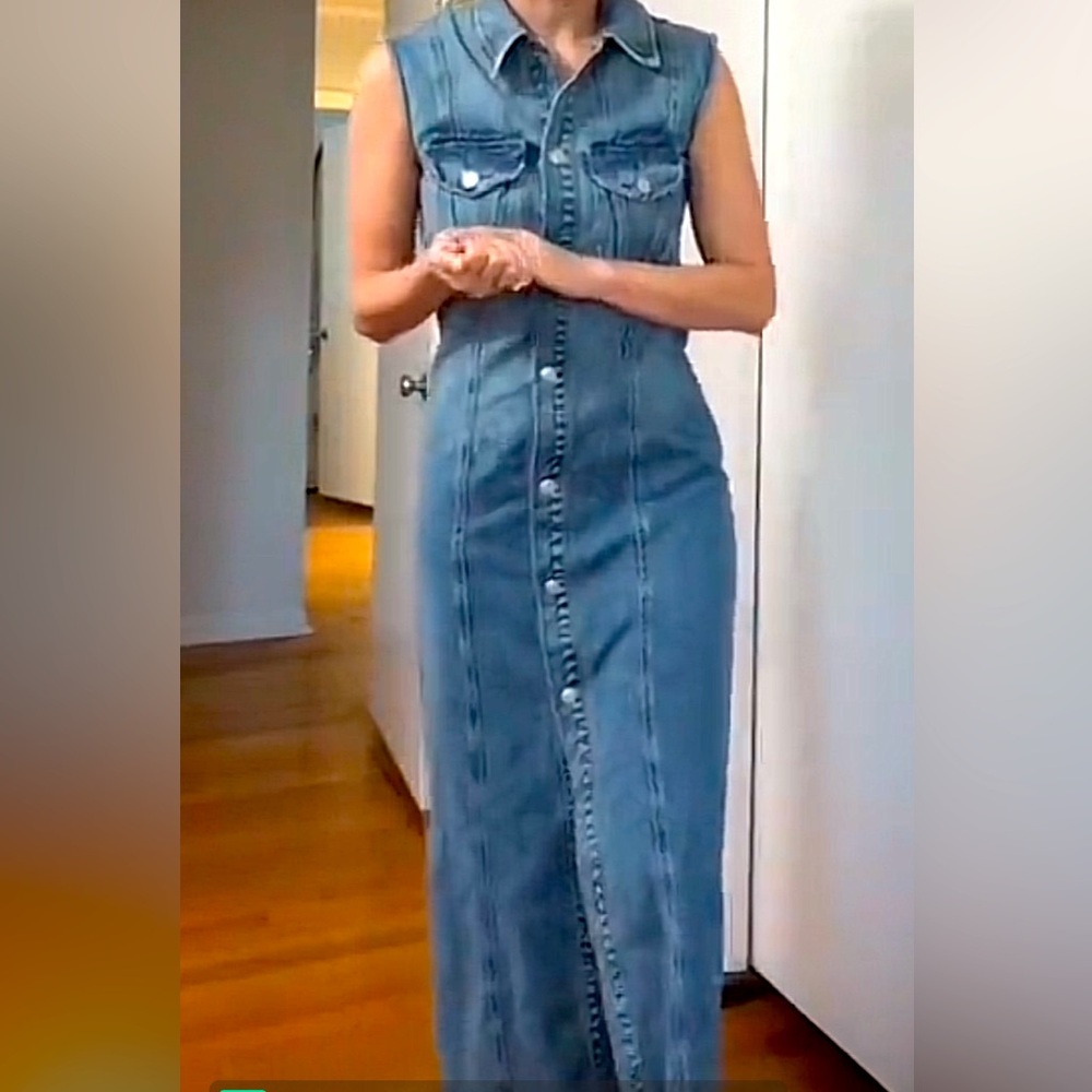Zara denim dress